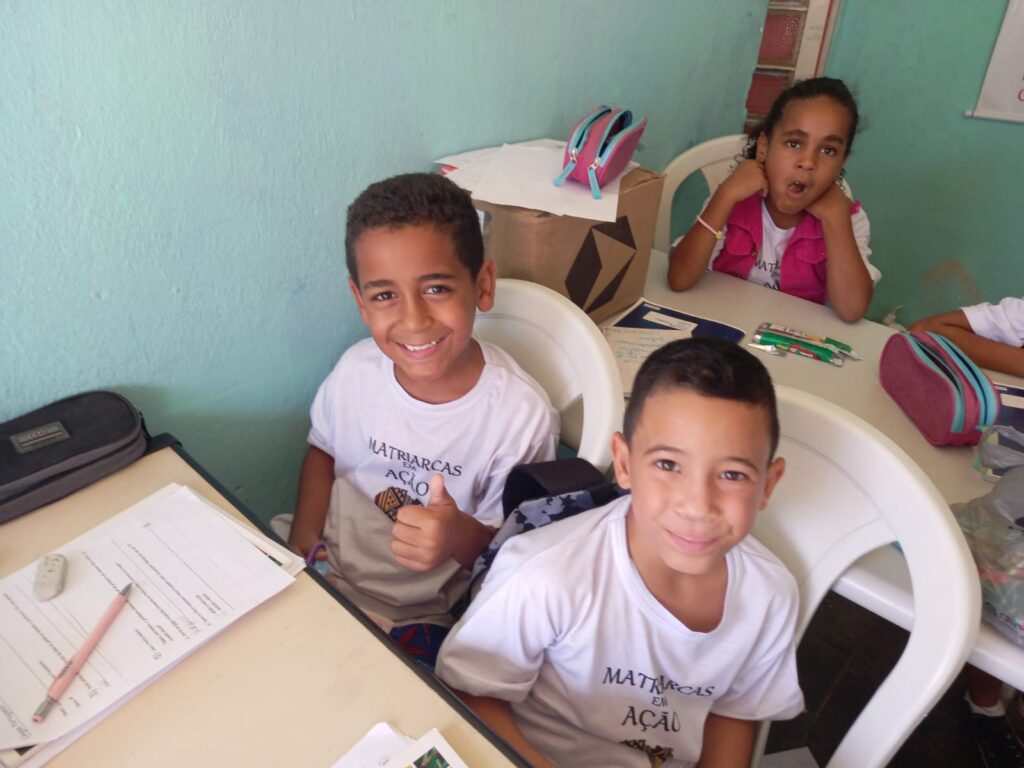 Fundação Telefônica Vivo Doção de Mochilas e Livros Ong Matriarcas em Ação3