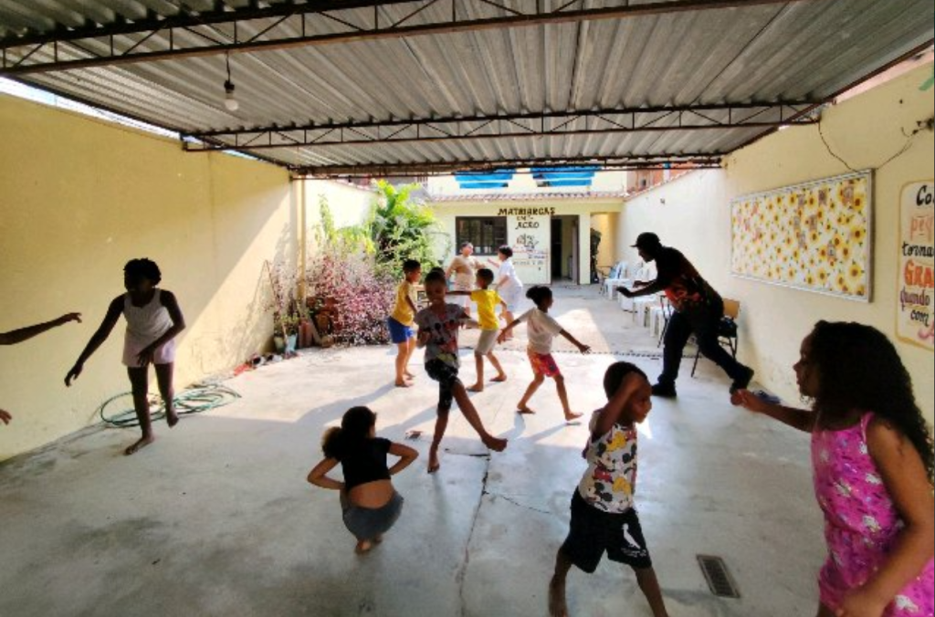 Projeto Capoeira Matriarcas em ação
